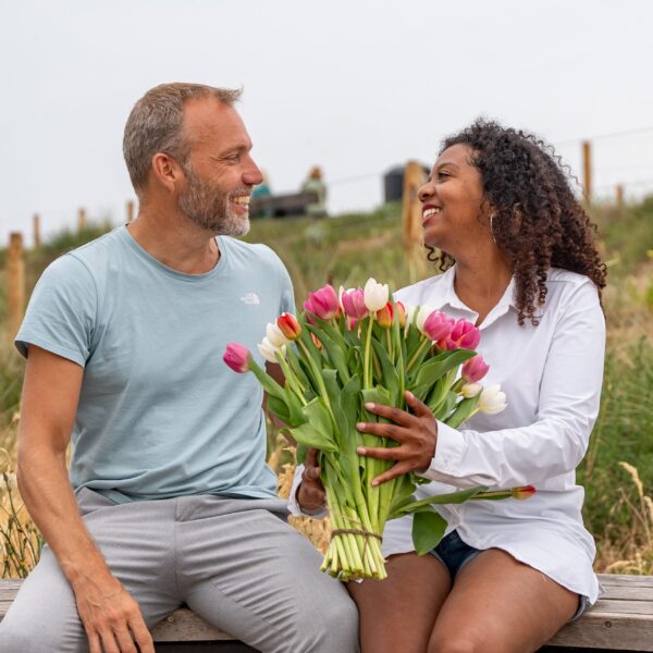 tulpen met secretaressedag